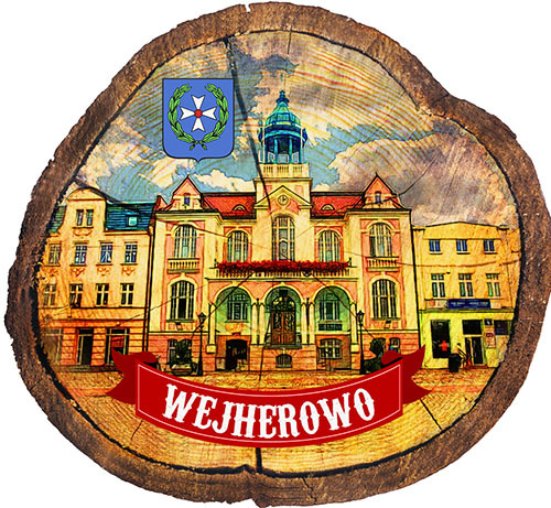 Magnes drewniany pieniek Wejherowo