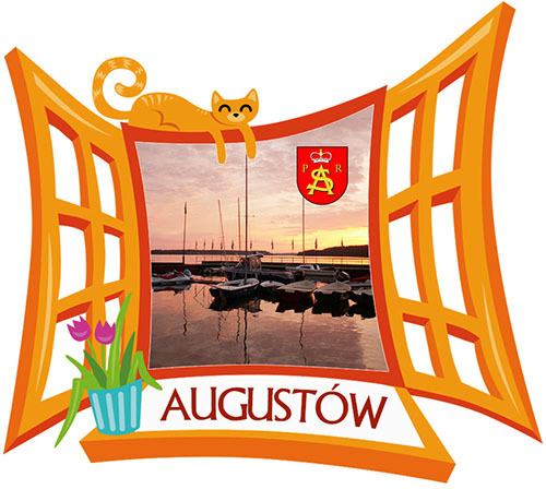 Polyresinowy magnes Okno Augustów