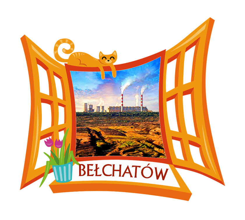 Polyresinowy magnes Okno Bełchatów