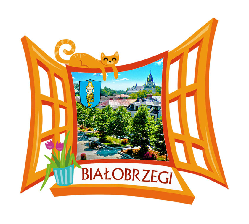 Polyresinowy magnes Okno Białobrzegi