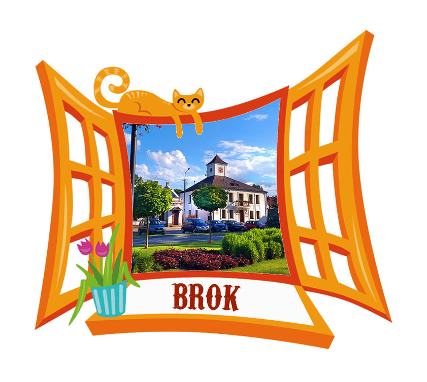 Polyresinowy magnes Okno Brok