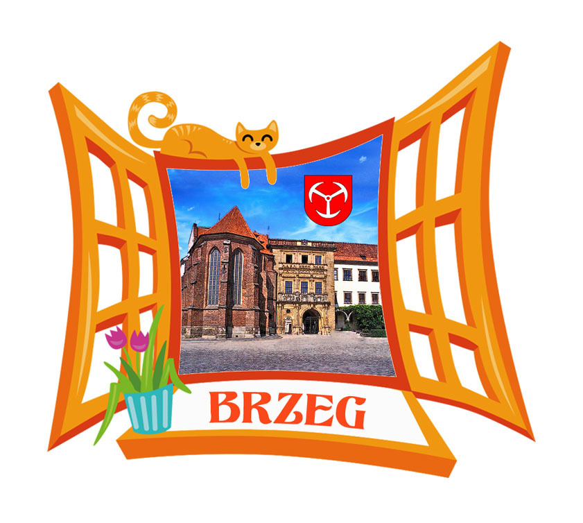 Polyresinowy magnes Okno Brzeg