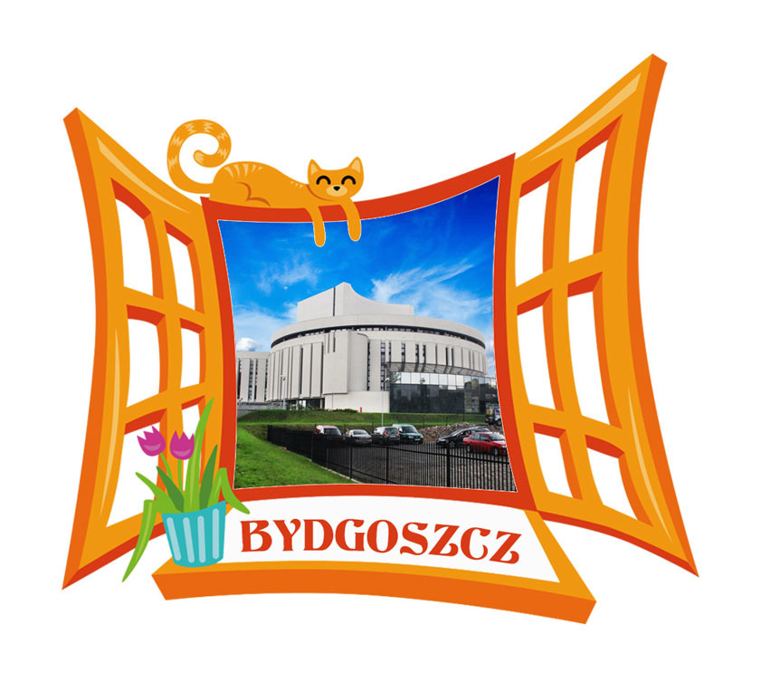 Polyresinowy magnes Okno Bydgoszcz