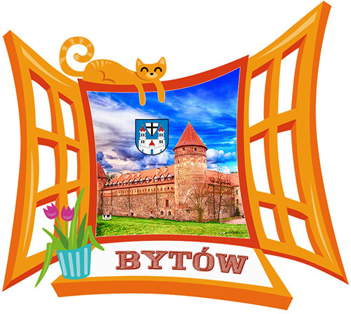 Polyresinowy magnes Okno Bytów