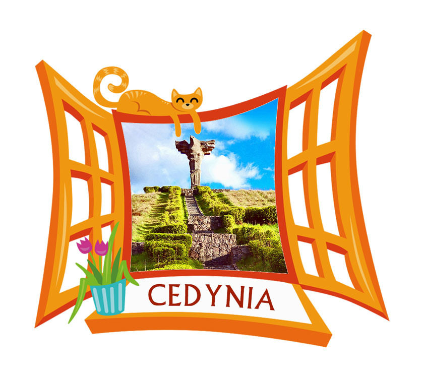 Polyresinowy magnes Okno Cedynia