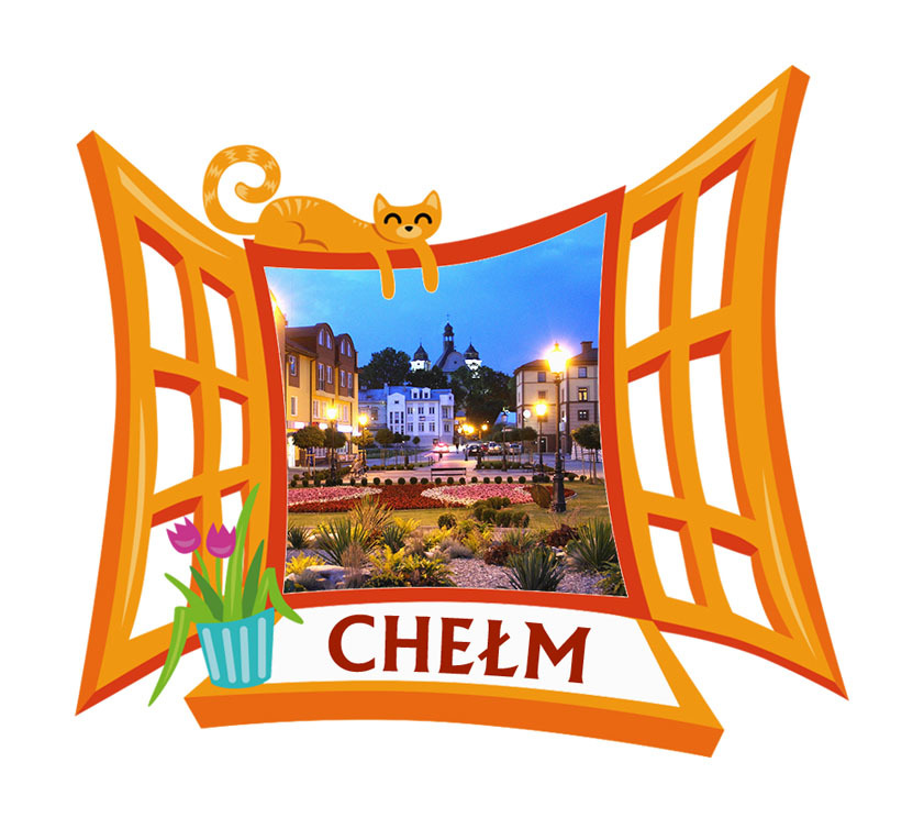 Polyresinowy magnes Okno Chełm