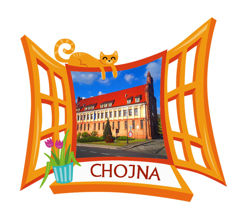 Polyresinowy magnes Okno Chojna