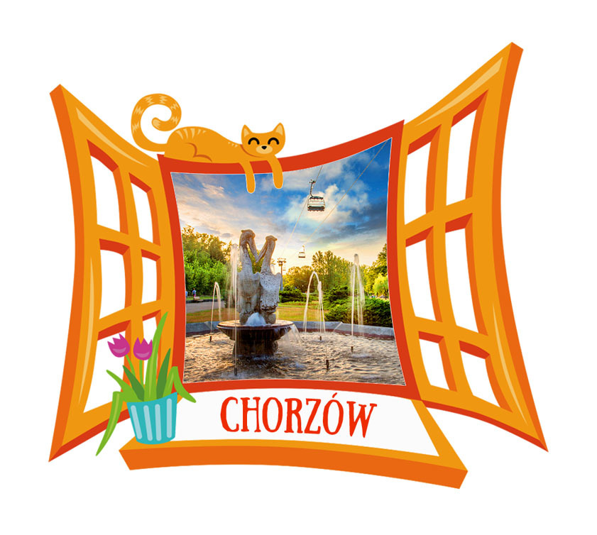 Polyresinowy magnes Okno Chorzów