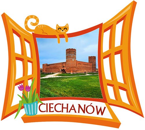 Polyresinowy magnes Okno Ciechanów