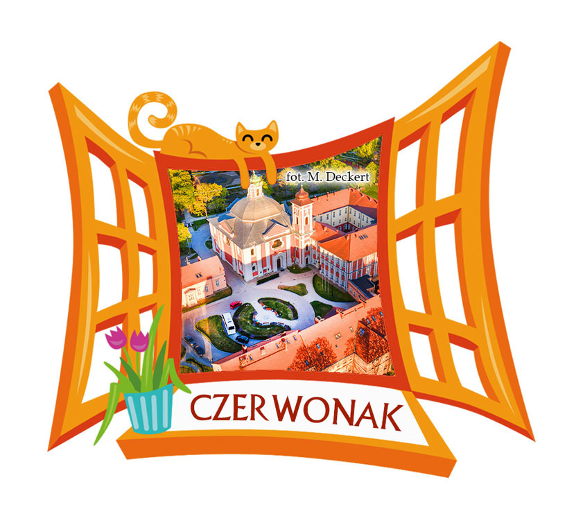 Polyresinowy magnes Okno czerwonak