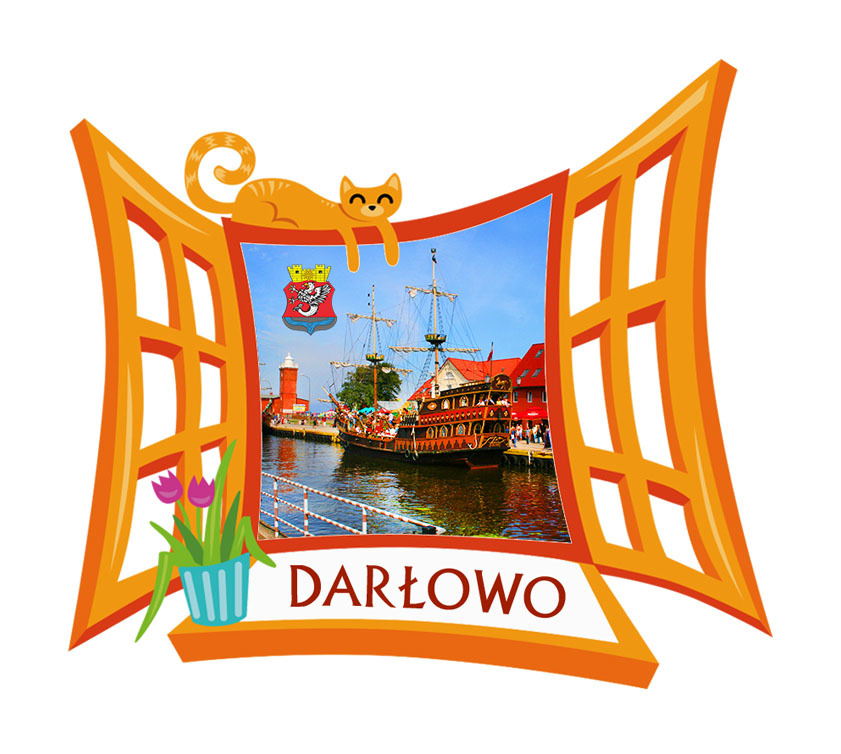Polyresinowy magnes Okno Darłowo