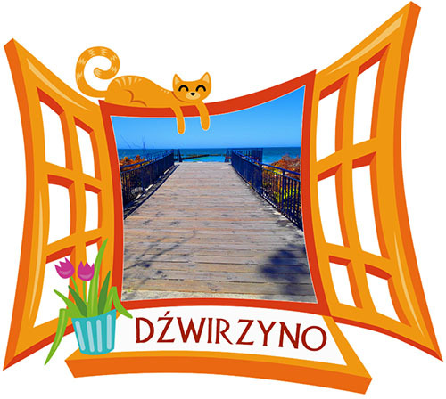 Polyresinowy magnes Okno Dźwirzyno