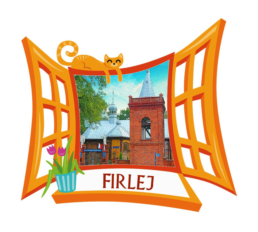 Polyresinowy magnes Okno Firlej