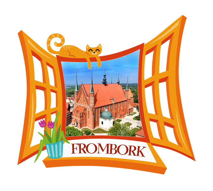 Polyresinowy magnes Okno Frombork