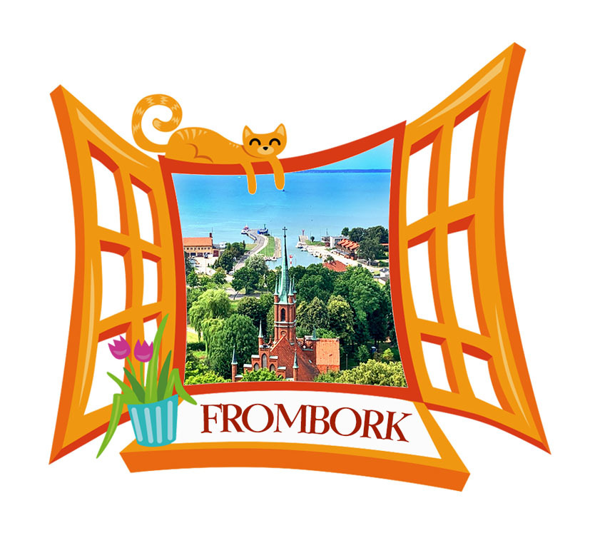 Polyresinowy magnes Okno Frombork