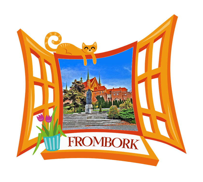 Polyresinowy magnes Okno Frombork