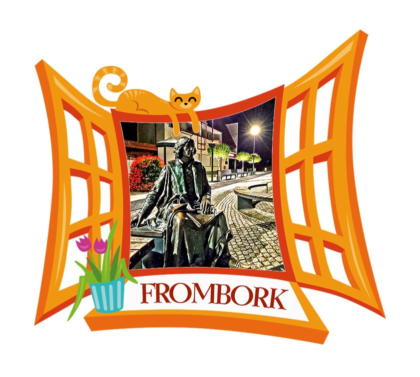 Polyresinowy magnes Okno Frombork