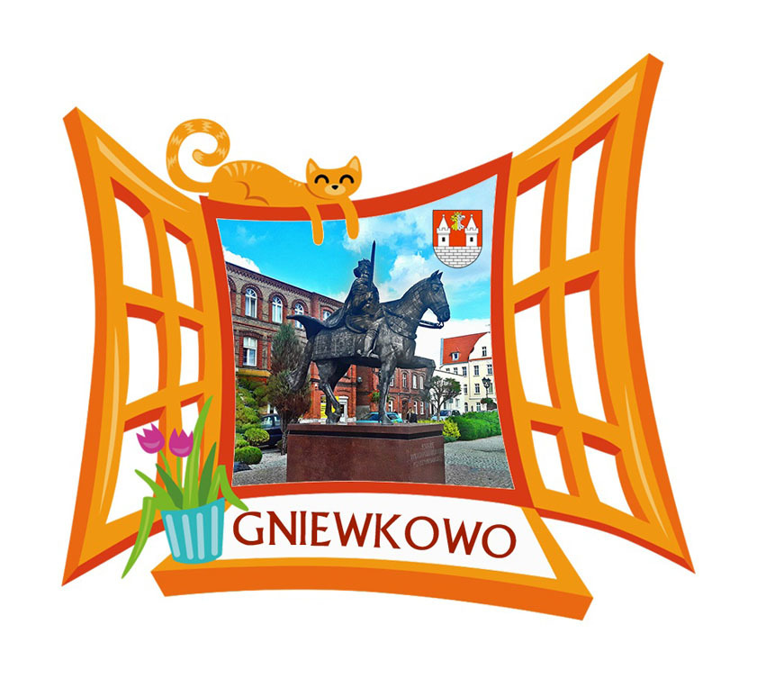 Polyresinowy magnes Okno Gniewkowo