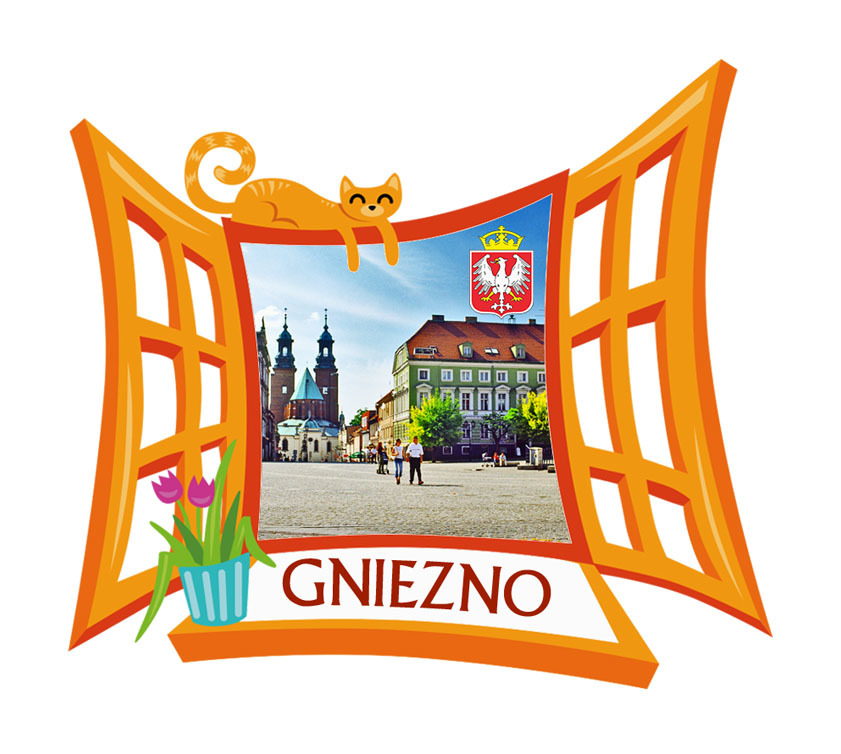 Polyresinowy magnes Okno Gniezno
