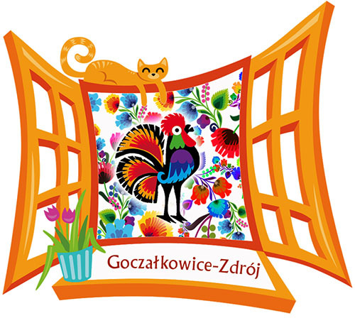 Polyresinowy magnes Okno Goczałkowice-Zdrój