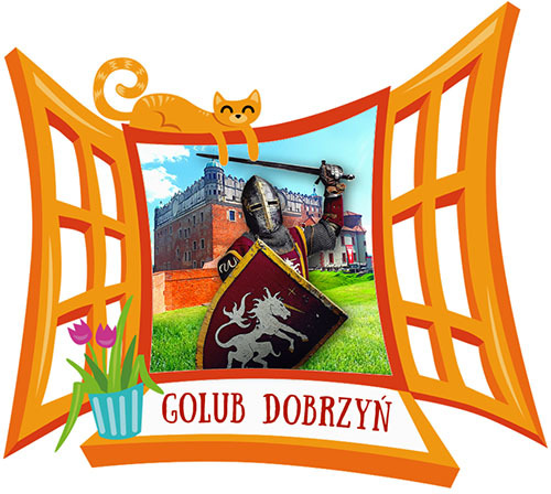 Polyresinowy magnes Okno Golub-Dobrzyń