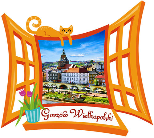 Polyresinowy magnes Okno Gorzów Wielkopolski