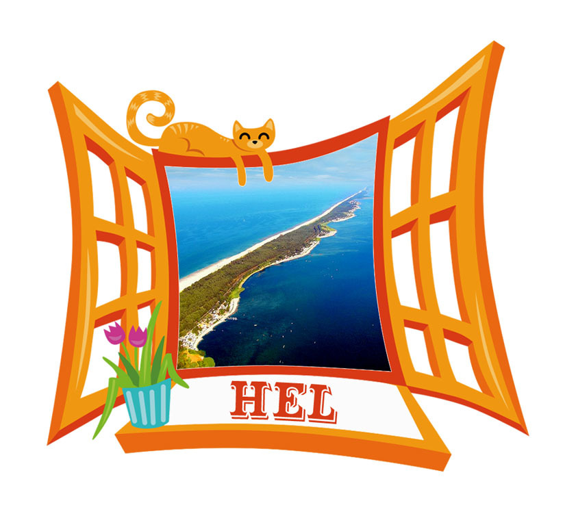 Polyresinowy magnes Okno Hel