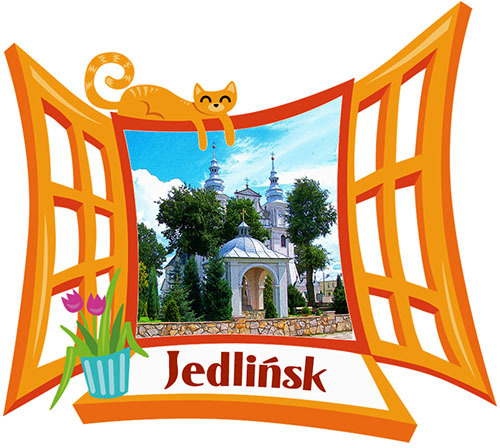 Polyresinowy magnes Okno Jedlińsk