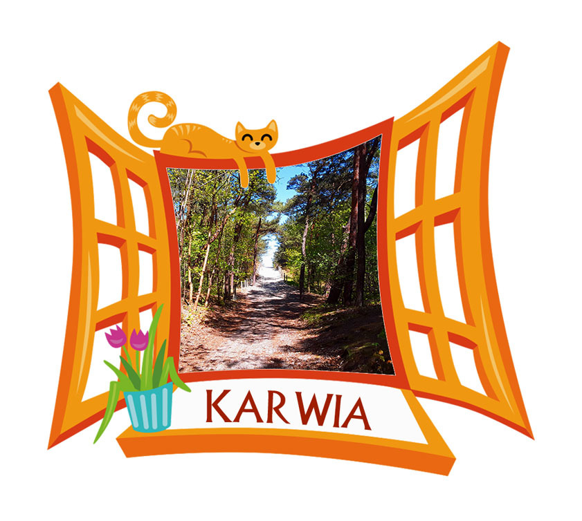 Polyresinowy magnes Okno Karwia
