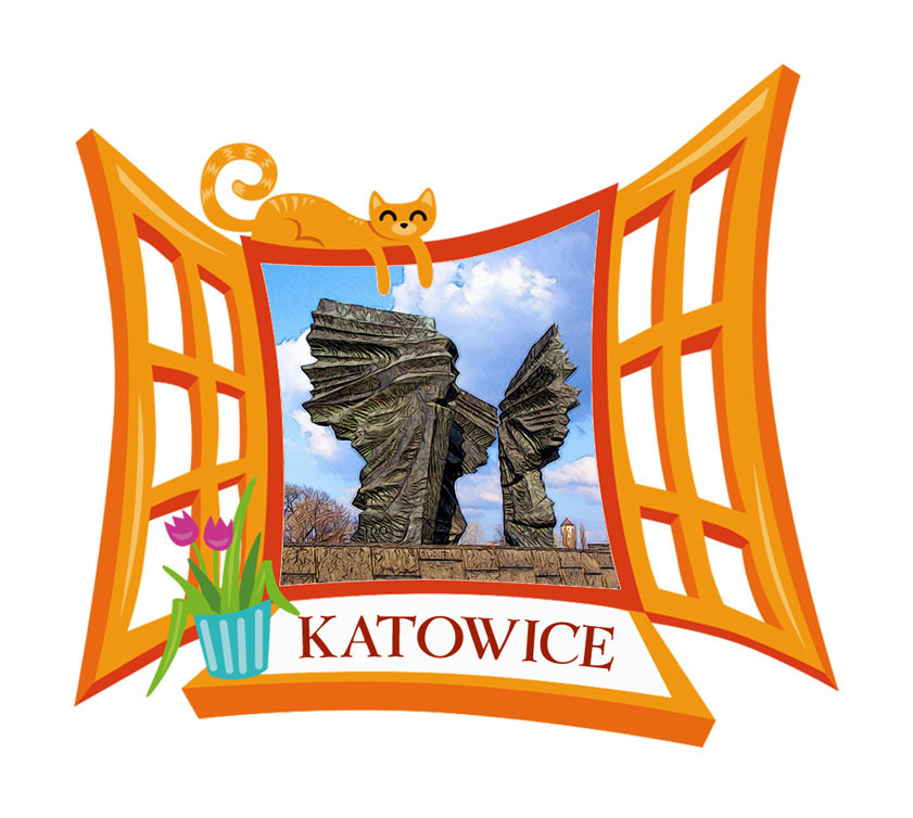 Polyresinowy magnes Okno Katowice