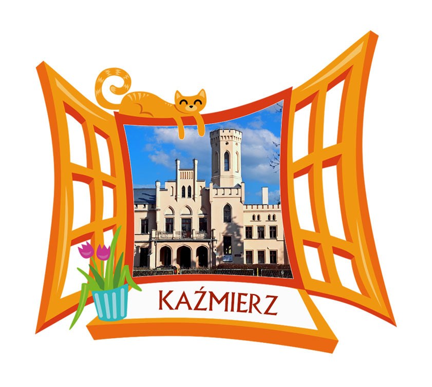 Polyresinowy magnes Okno Kaźmierz
