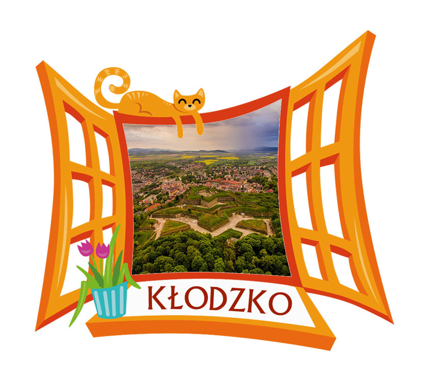 Polyresinowy magnes Okno Kłodzko