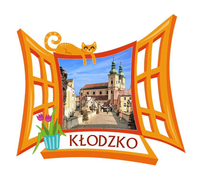 Polyresinowy magnes Okno Kłodzko