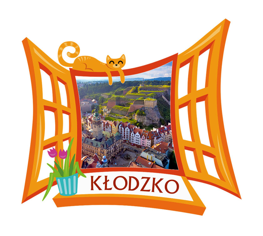 Polyresinowy magnes Okno Kłodzko