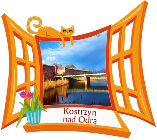 Polyresinowy magnes Okno Kostrzyn nad Odrą
