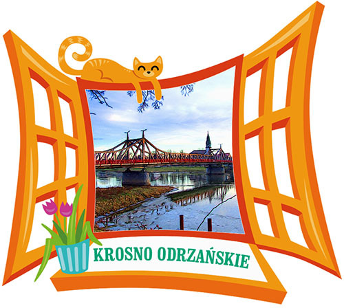 Polyresinowy magnes Okno Krosno Odrzańskie