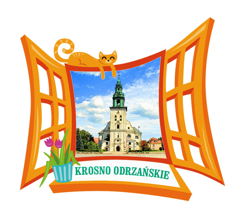 Polyresinowy magnes Okno Krosno Odrzańskie