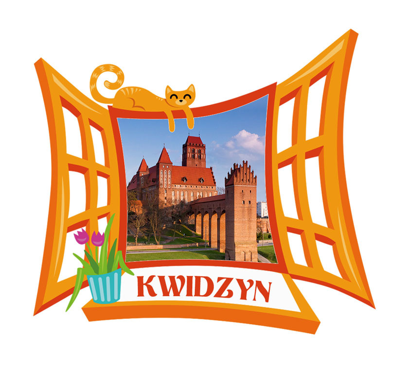 Polyresinowy magnes Okno Kwidzyn