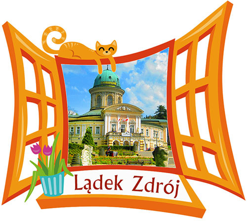 Polyresinowy magnes Okno Lądek-Zdrój