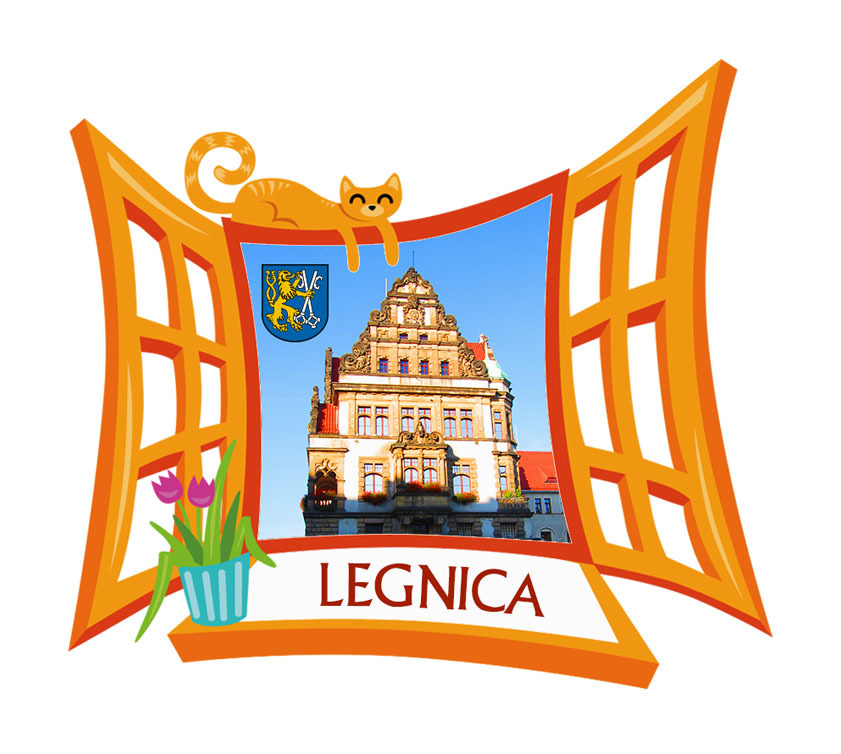 Polyresinowy magnes Okno Legnica