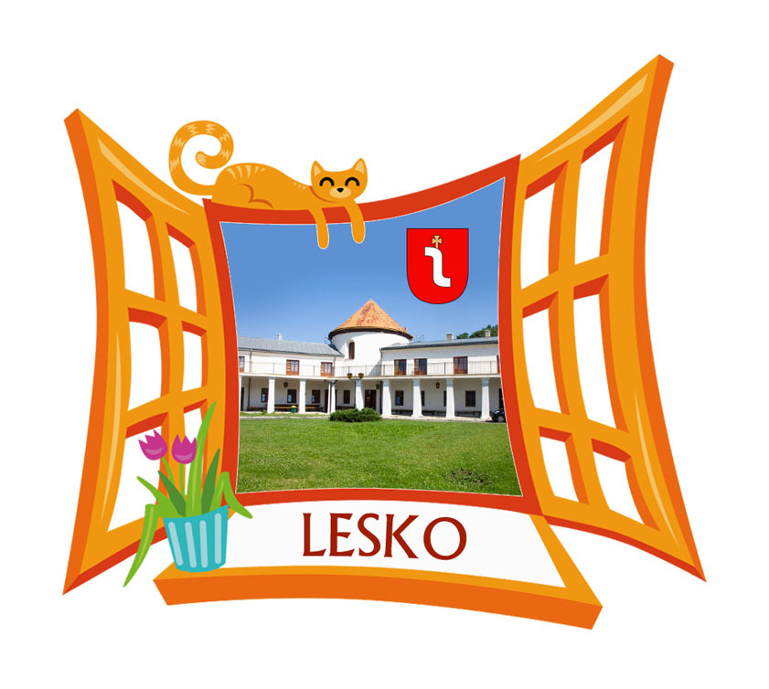 Polyresinowy magnes Okno Lesko