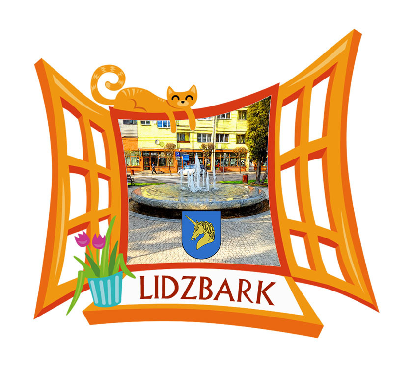 Polyresinowy magnes Okno Lidzbark
