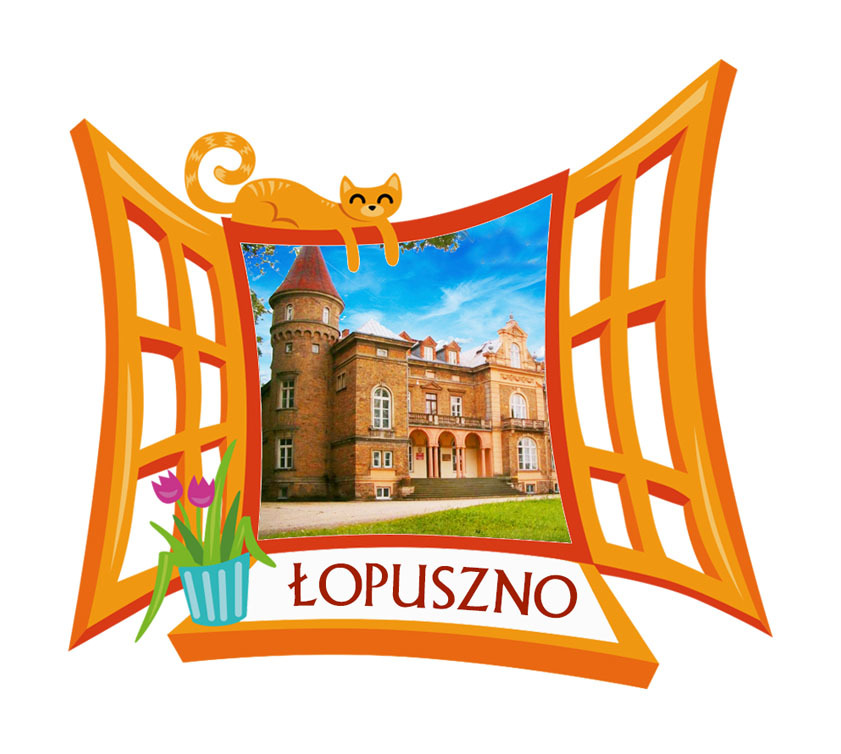 Polyresinowy magnes Okno Łopuszno