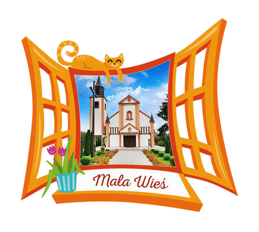 Polyresinowy magnes Okno Mała Wieś