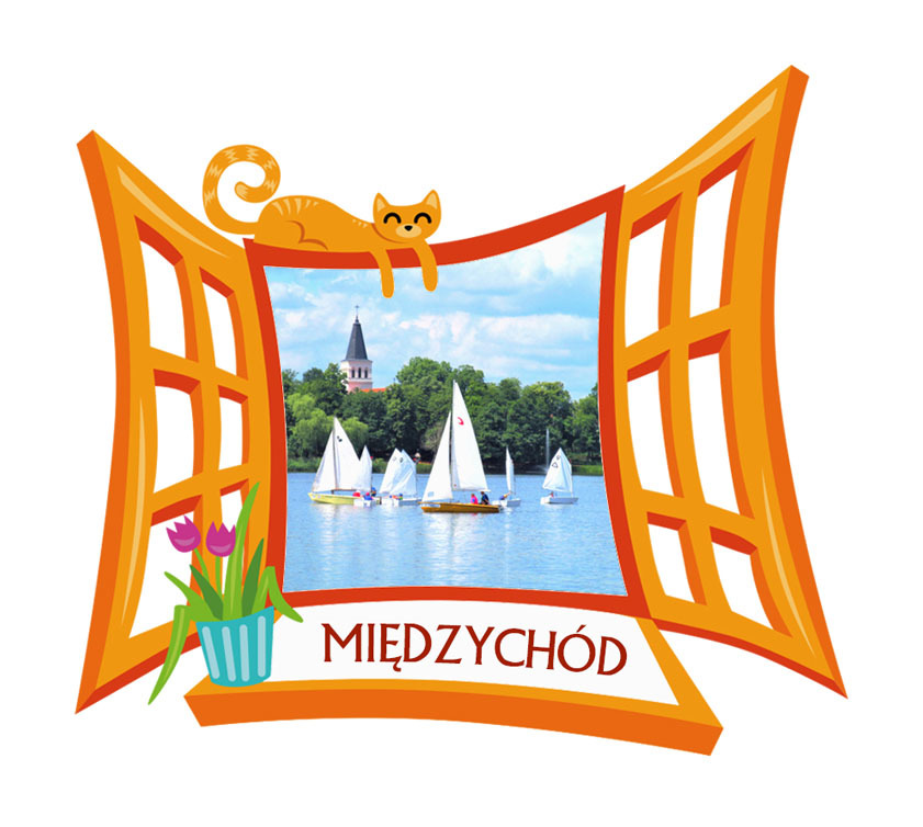 Polyresinowy magnes Okno Międzychód
