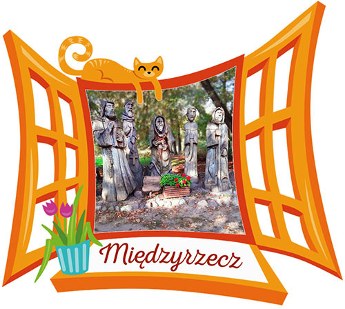 Polyresinowy magnes Okno Międzyrzecz