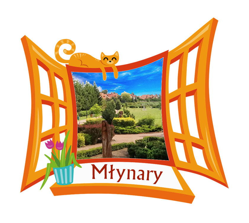 Polyresinowy magnes Okno Młynary