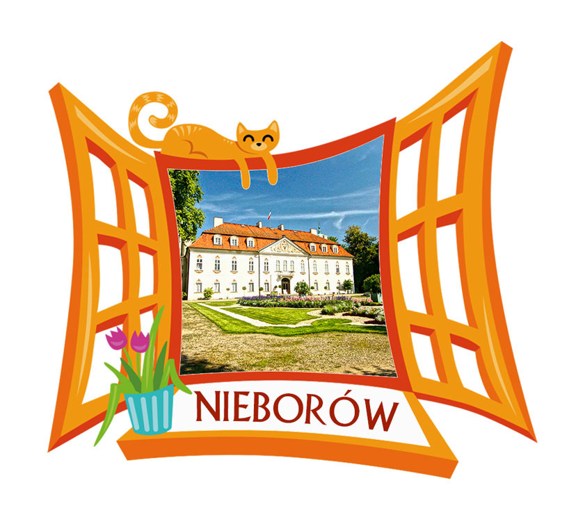 Polyresinowy magnes Okno Nieborów