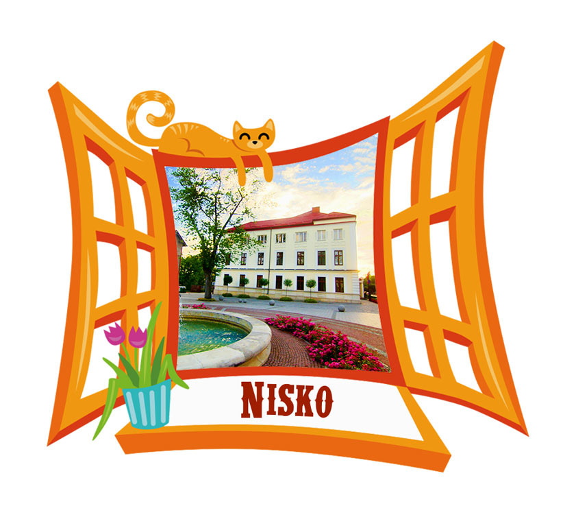 Polyresinowy magnes Okno Nisko