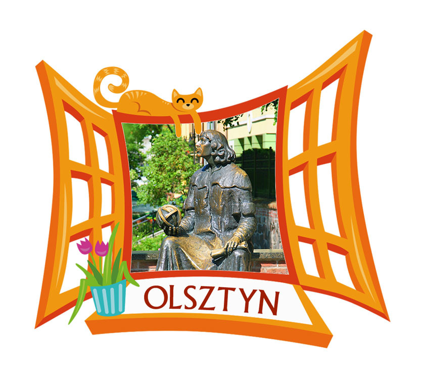Polyresinowy magnes Okno Olsztyn